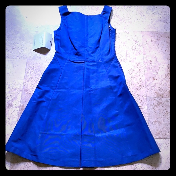 reiss alicia blue dress